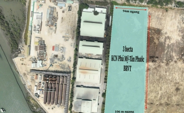 Chuyển nhượng 3ha đất khu công nghiệp Phú Mỹ - Bà Rịa Vũng Tàu